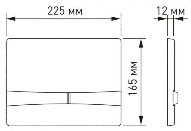 Комплект Berges Novum, кнопка F3 хром глянец, унитаз Puma Rimless, сиденье Toma Slim, 043269