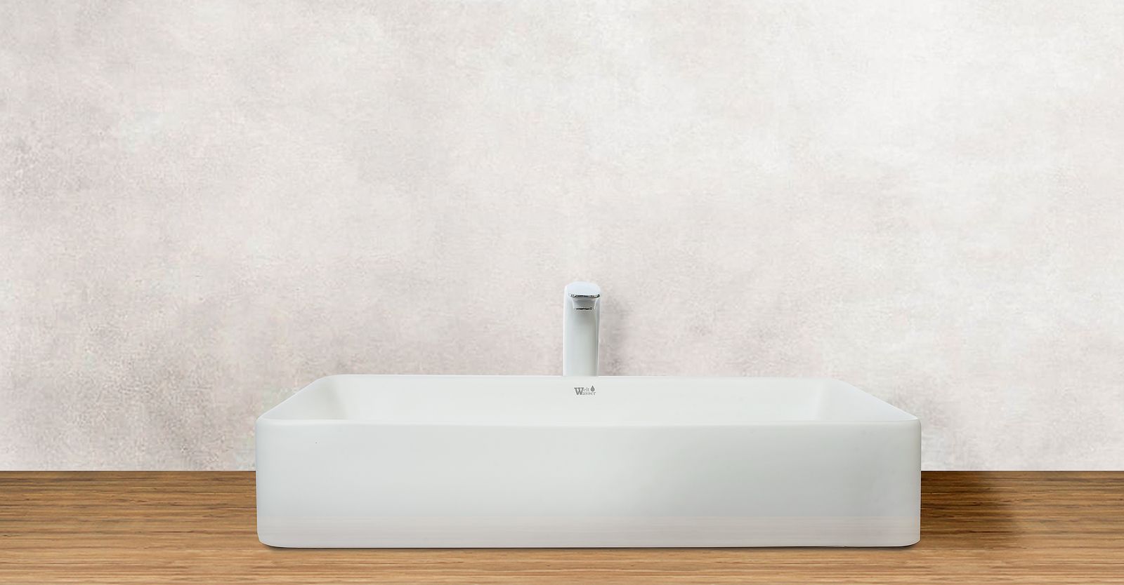 Раковина накладная WeltWasser ELBACH 2174 MW 60x40.5