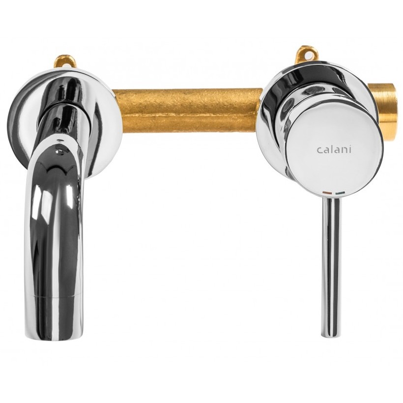 Смеситель умывальника скрытого монтажа Calani Nexos C Chrome, CAL-B0008