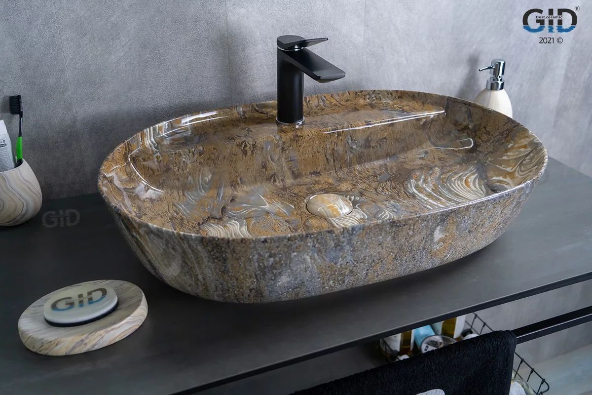 Умывальник Gid MNC346T 61x41, 54471