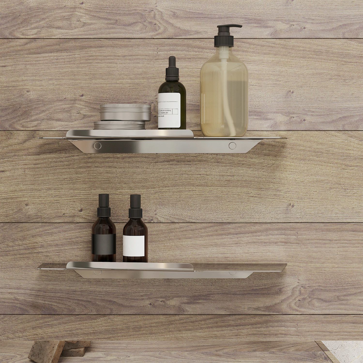 Полка, нержавеющая сталь хром, Iddis Slide, SLISC00i44