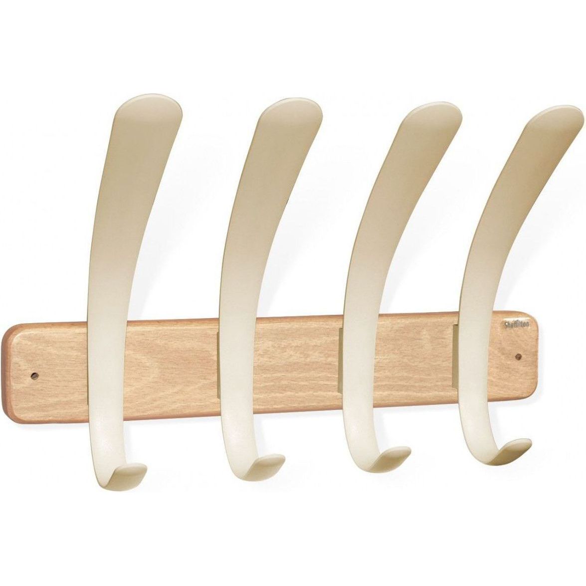 Вешалка Sheffilton SHT-WH22 прозрачный лак/ваниль, 986266