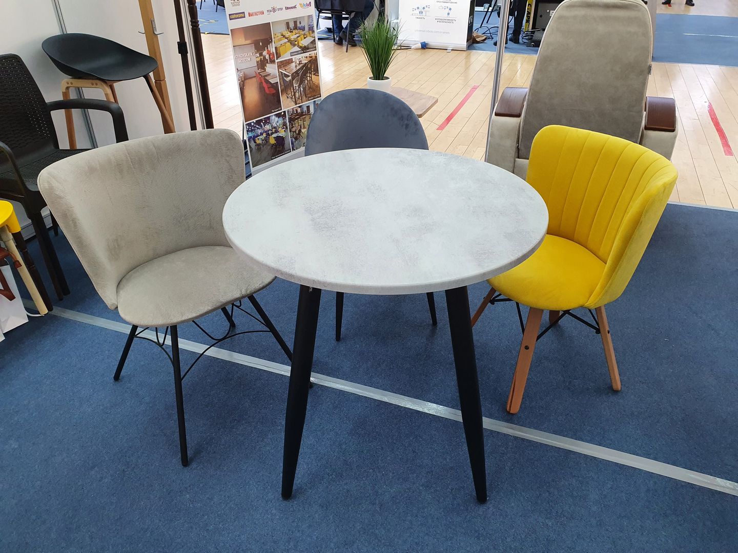 Столешница Sheffilton SHT-TT 80 бетон светлый, 190215