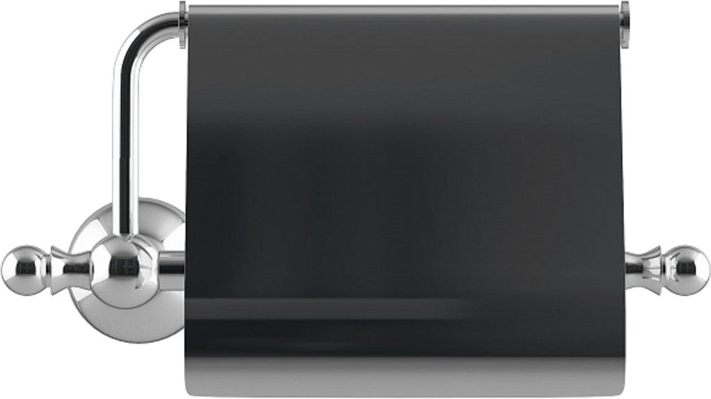 Держатель для туалетной бумаги с крышкой, сплав металлов, Iddis Retro, RETSSC0i43