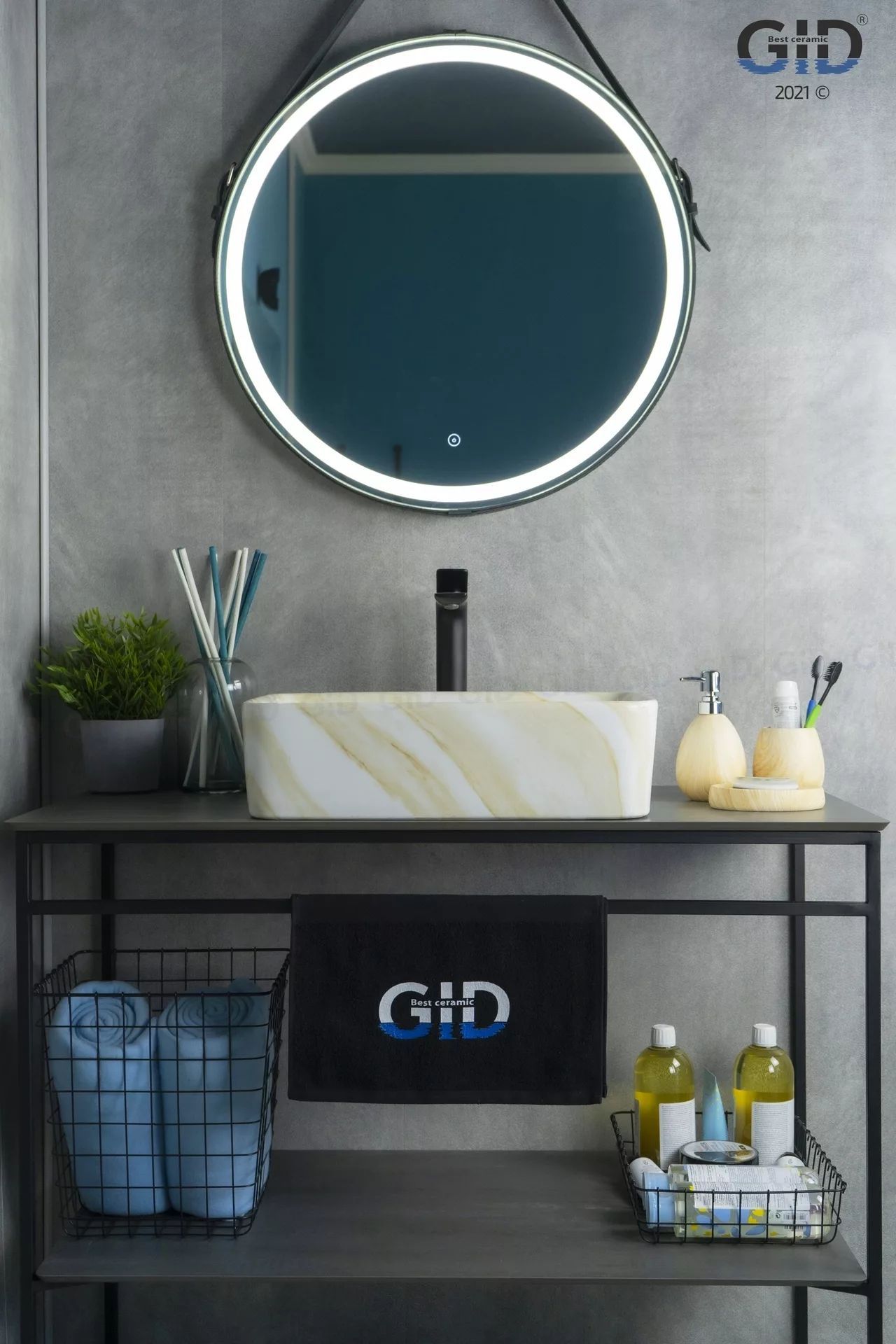 Умывальник Gid MNC600 48x37, 54459