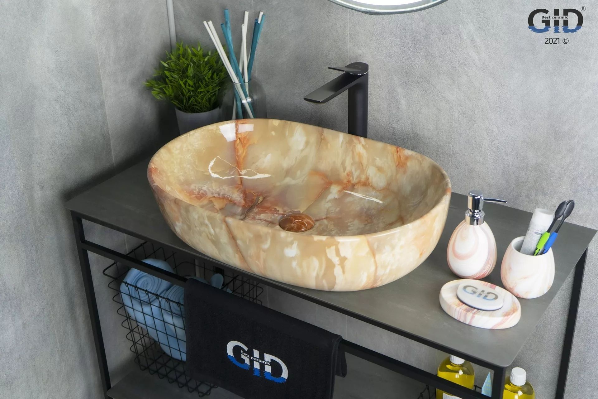 Умывальник Gid MNC174 60x42, 54414