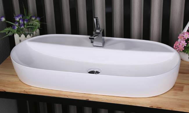 Раковина для ванной Ceramalux 82x41, D1347