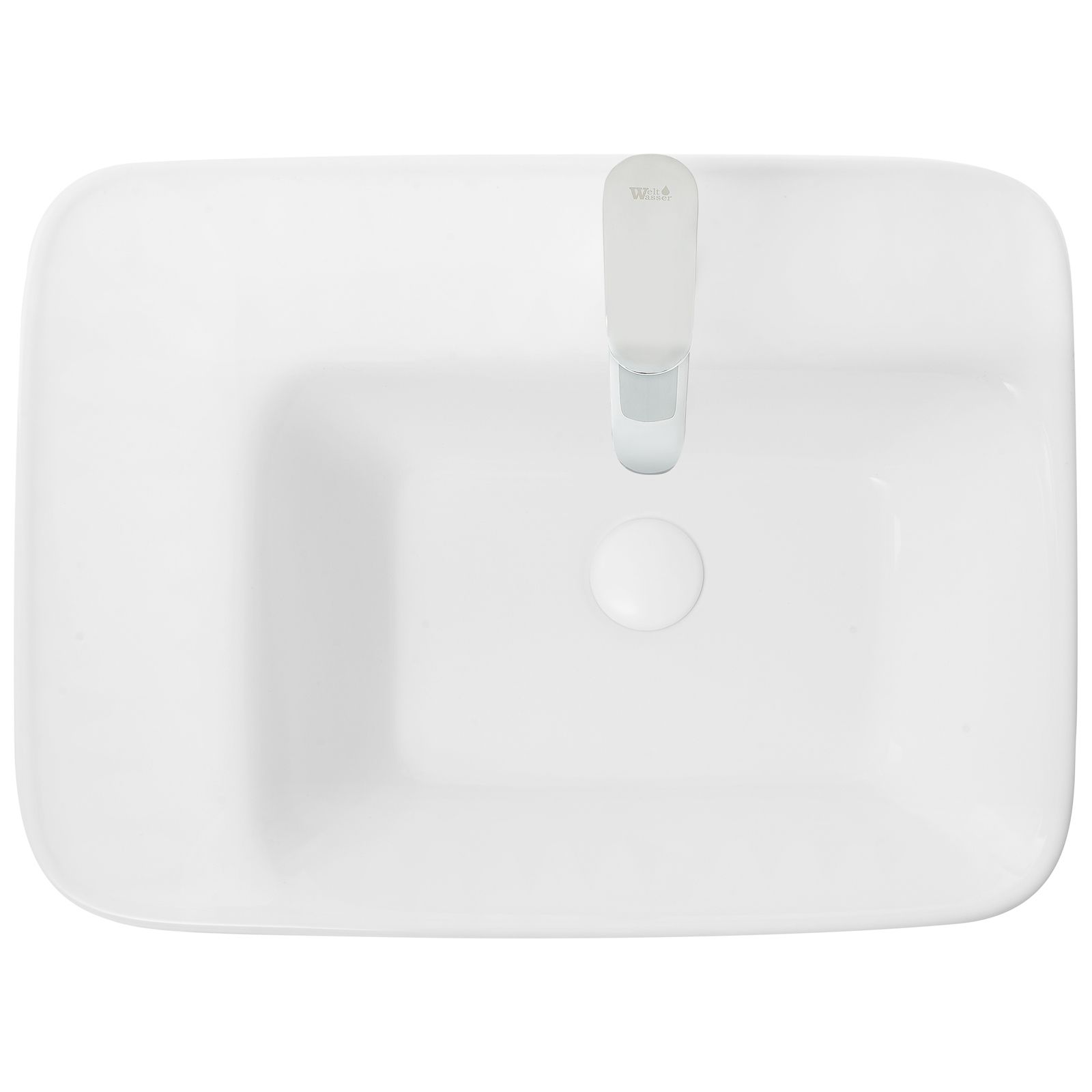 Раковина накладная WeltWasser ELBACH 1004 58x44