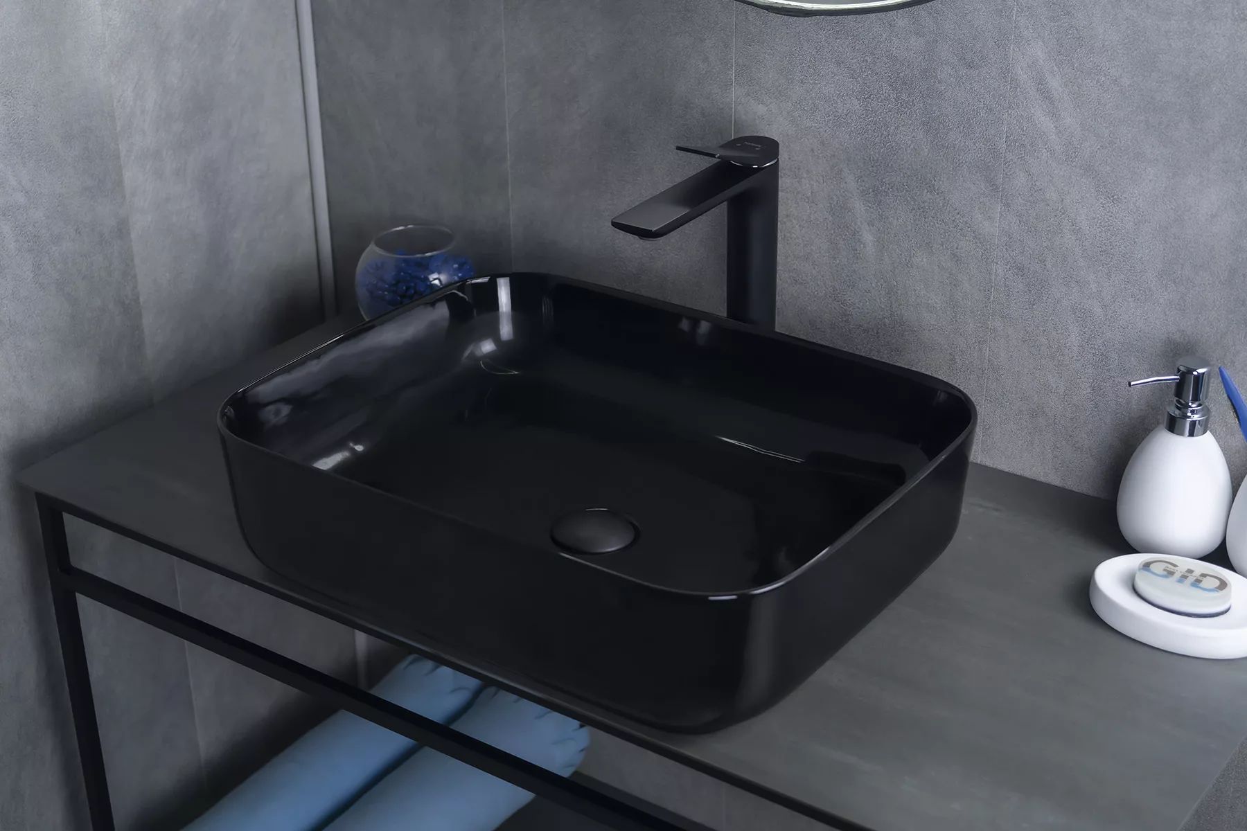 Умывальник Gid BL1304 50x39, 53351