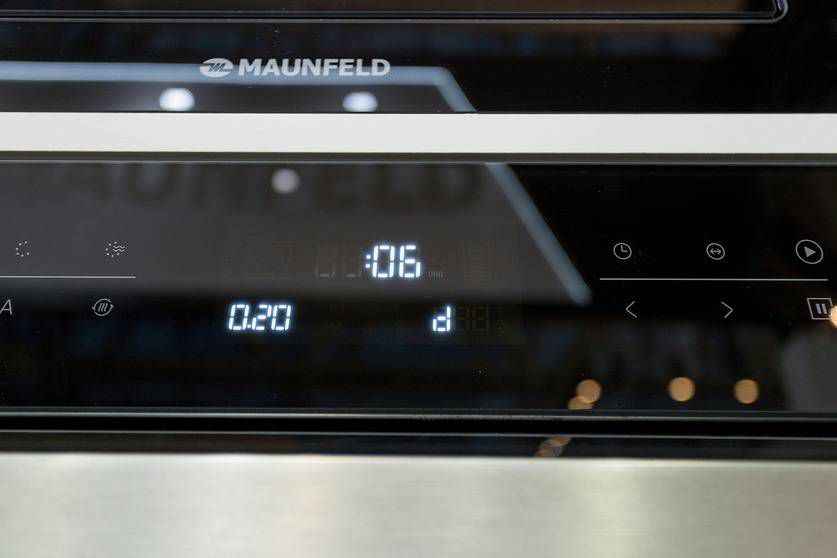 Шкаф духовой электрический с функцией СВЧ Maunfeld, MCMO.44.9GB