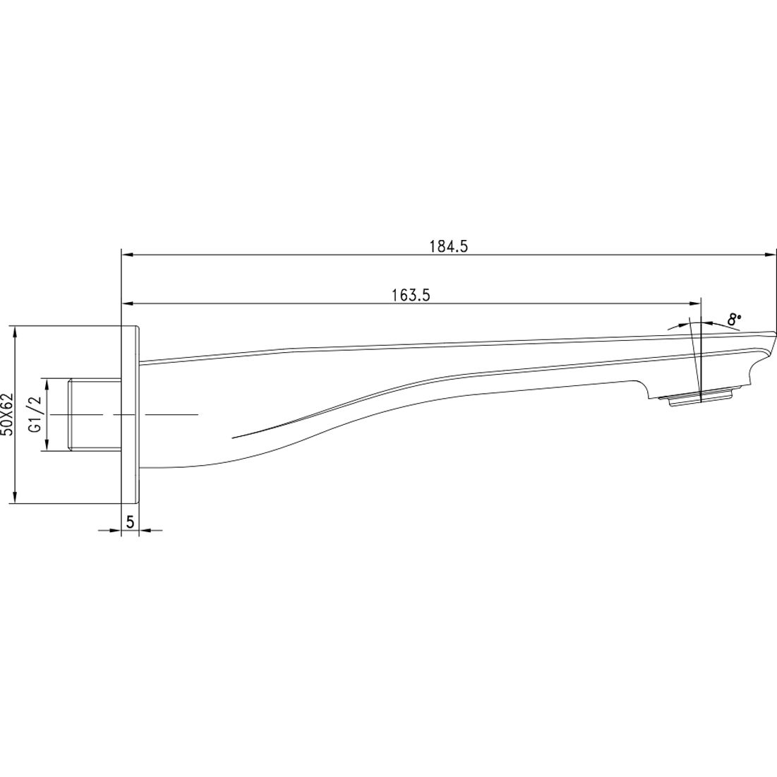 Наполнитель для ванны встраиваемый Lemark, LM5981CW