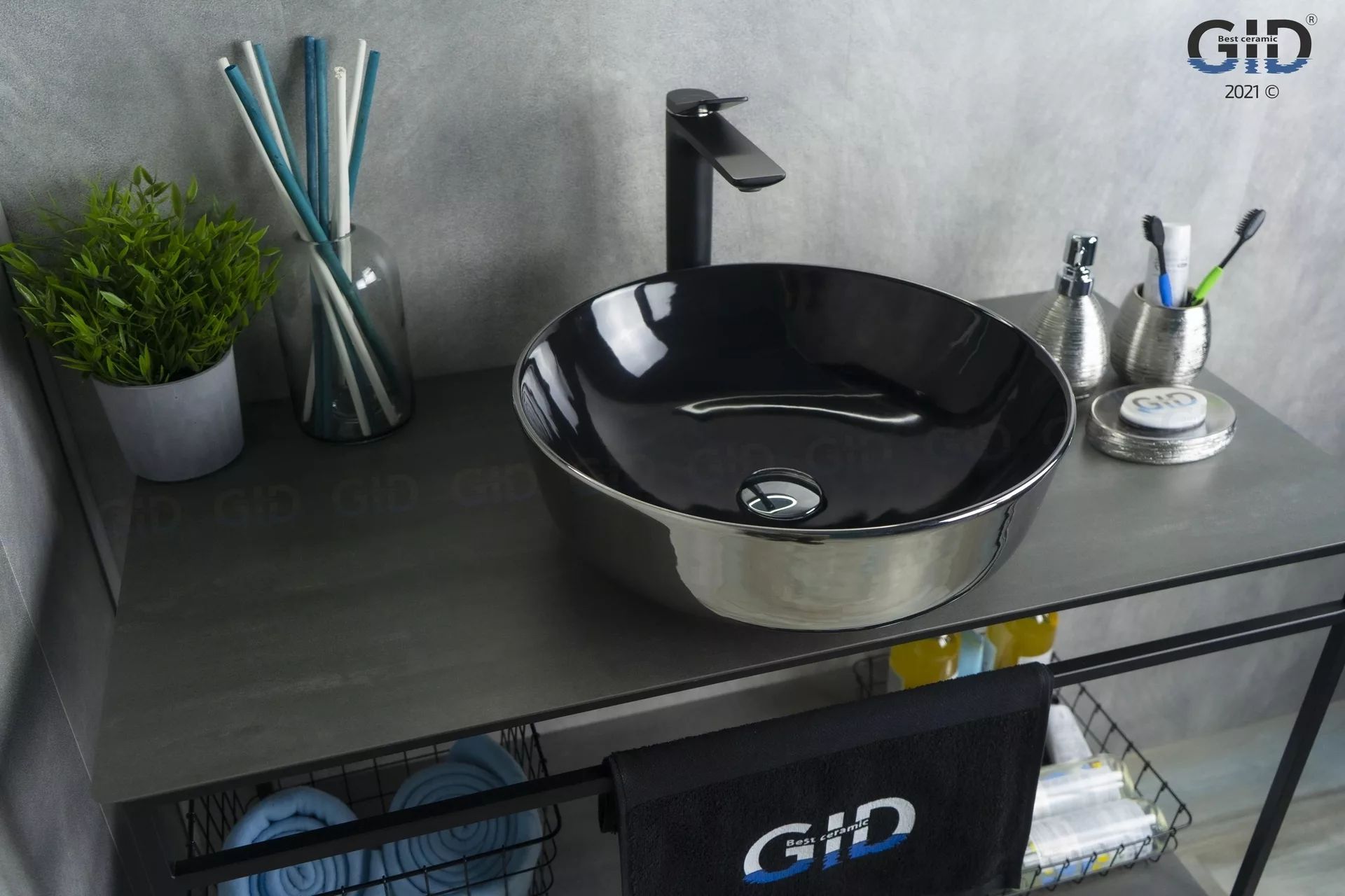 Умывальник Gid NC411 41.5x41.5, 52213