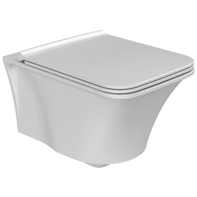 Унитаз подвесной безободковый CeraStyle Ibiza, HC00106PN00