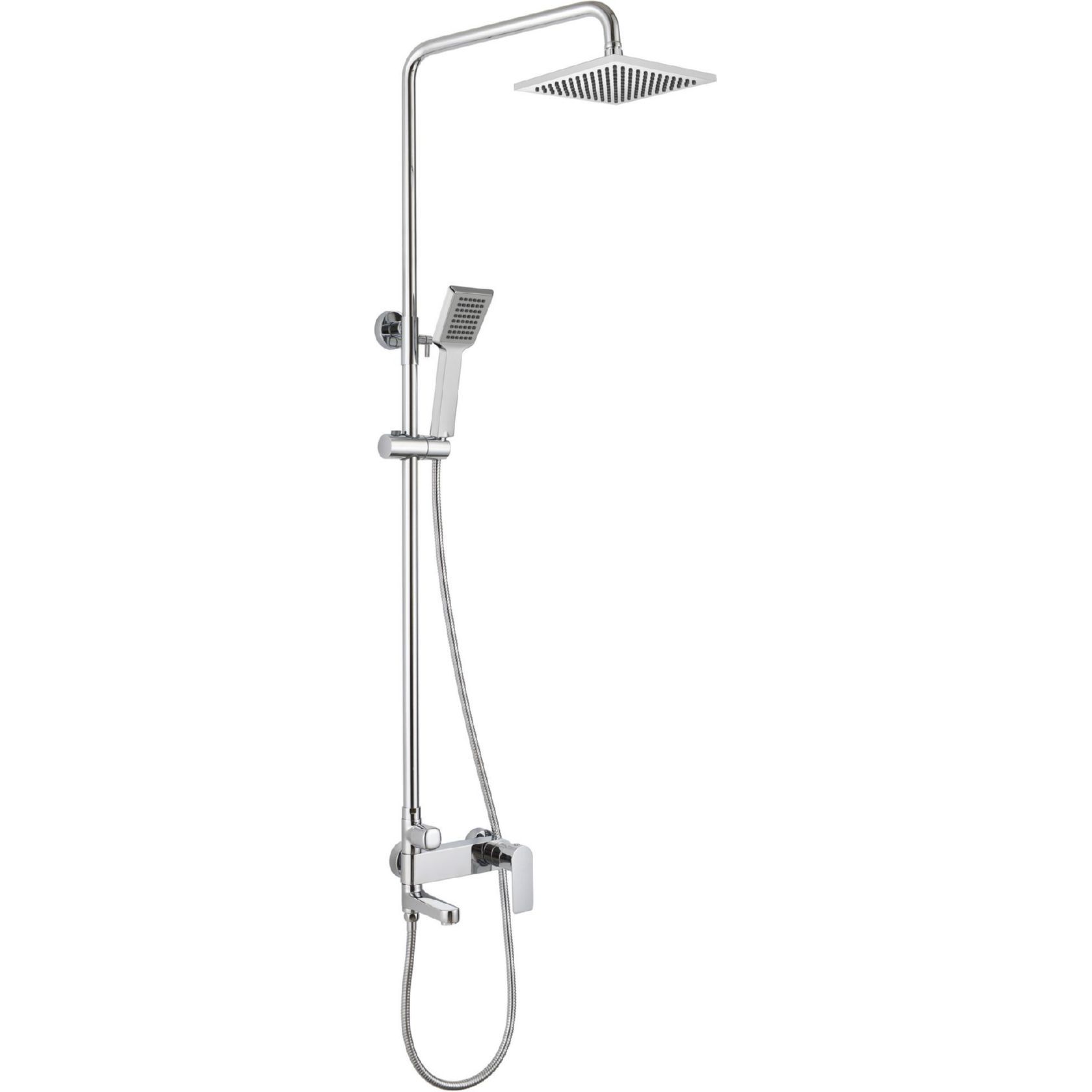 Душевая колонна со смесителем Bravat Real F6333367CP-A