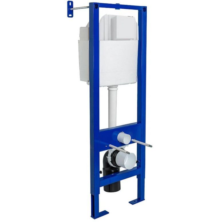 Комплект Berges Atom Line, кнопка хром глянцевый, унитаз Albit S, сиденье Top Slim, 042443