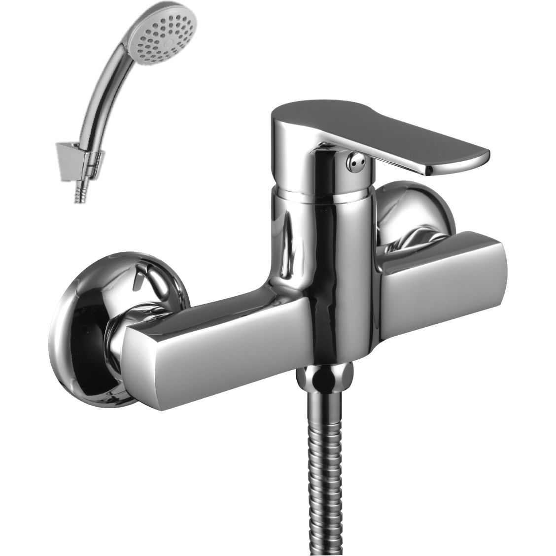 Смеситель для душа с аксессуарами Lemark Plus Grace, LM1503C