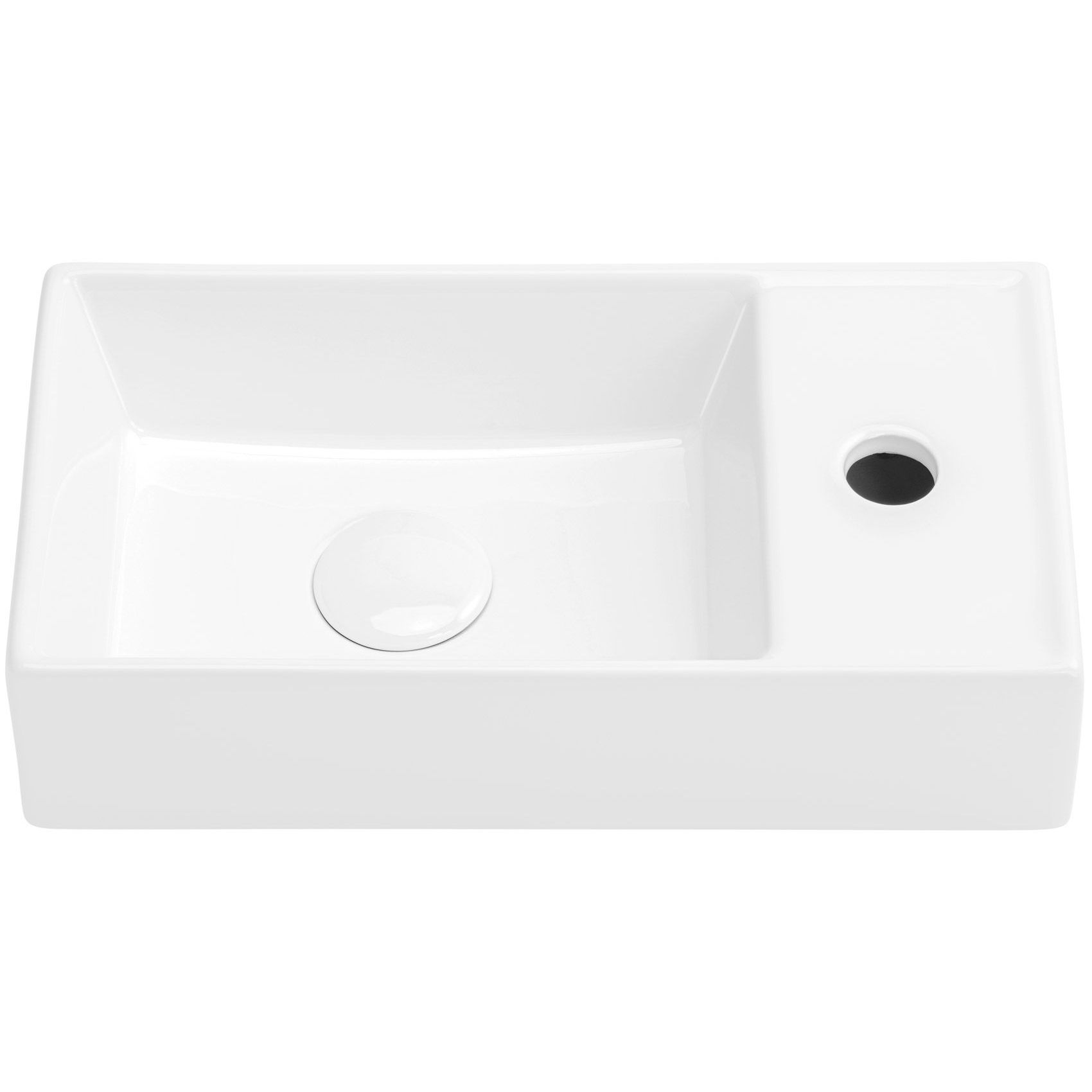 Накладной мебельный умывальник Uptrend Fika 40.5x22, TR41355