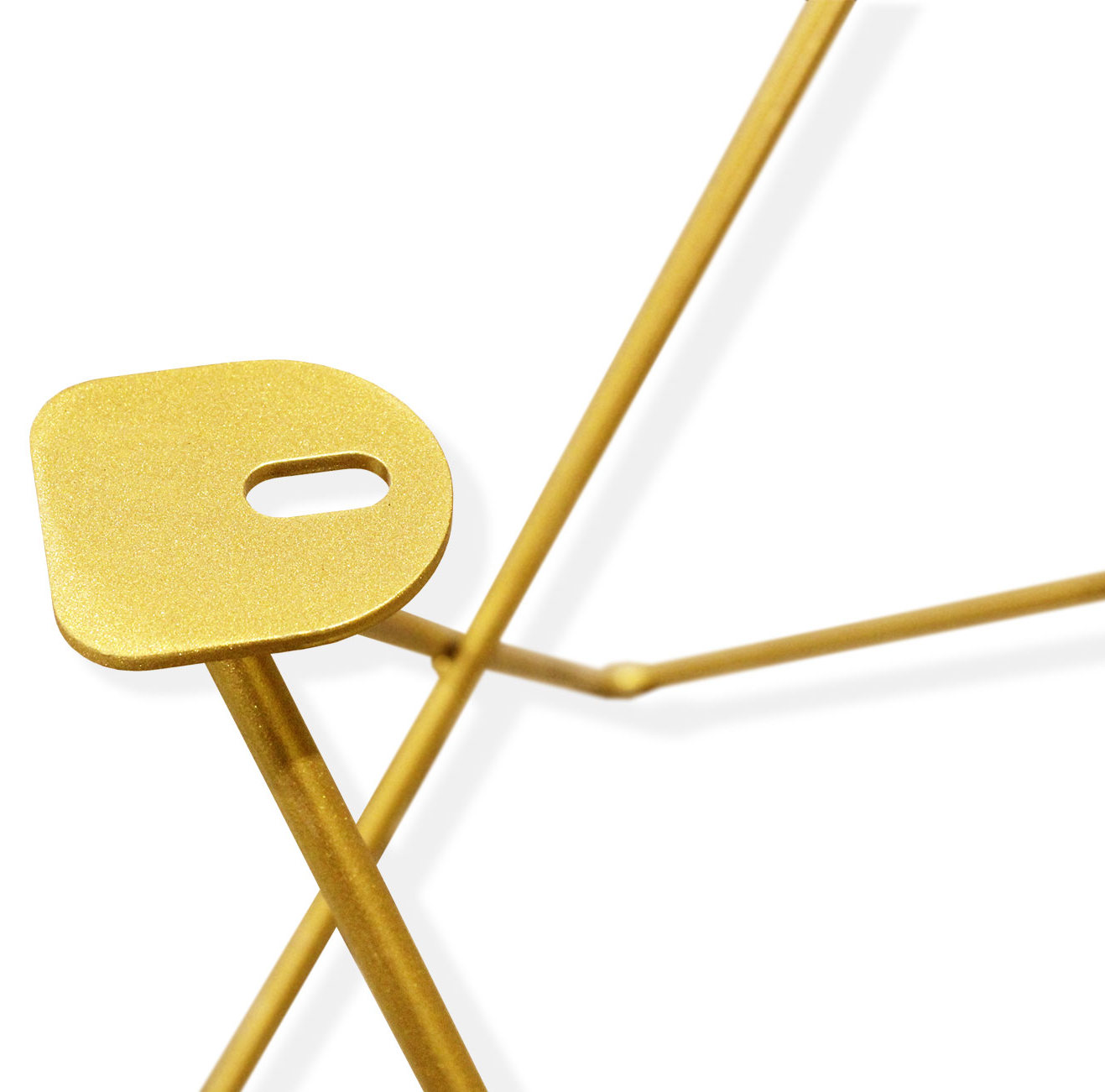 Основание для журнального стола Sheffilton SHT-TU37 золото, 187585