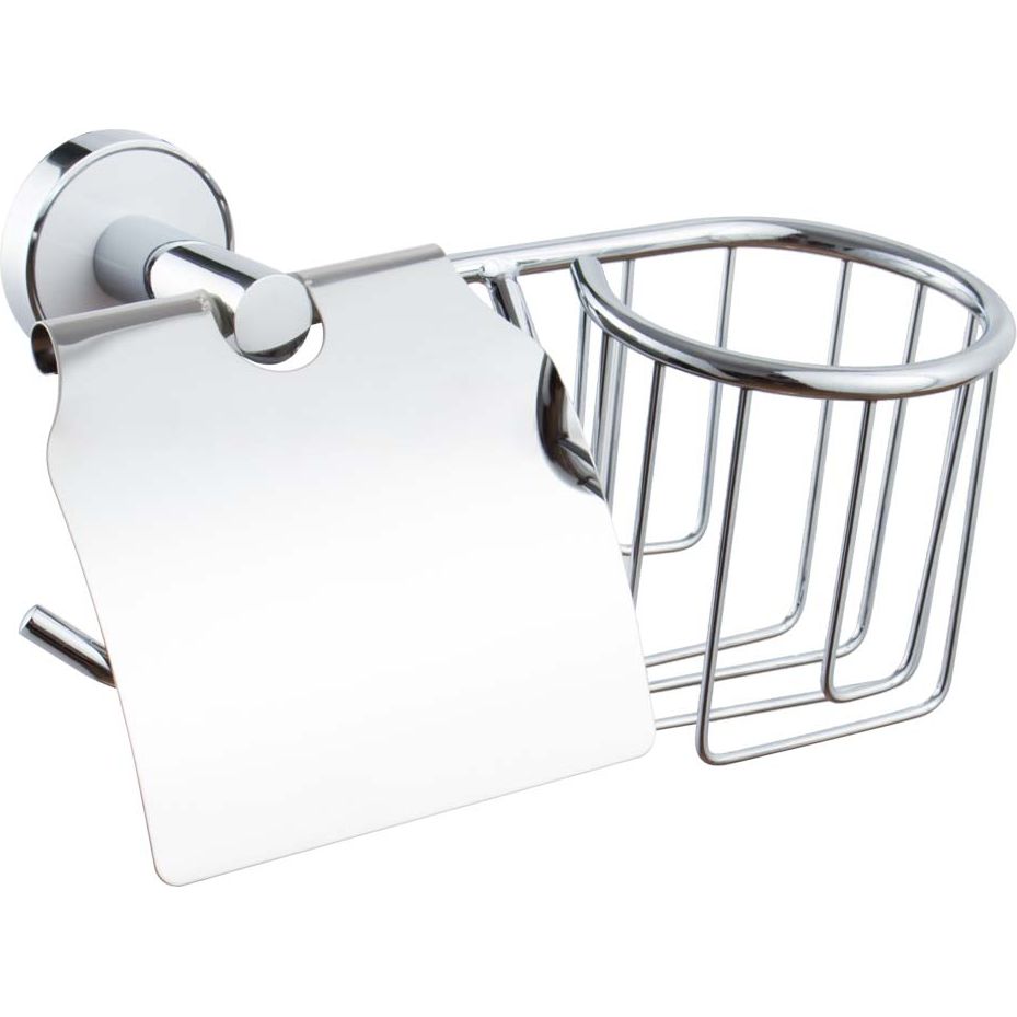 Держатель туалетной бумаги закрытый с держателем освежителя воздуха Vivi Felice Idilio R 1007-S-BL