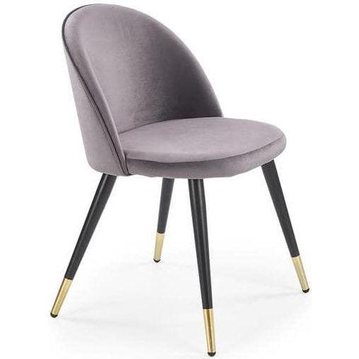 Стул кухонный Halmar K315 серый/черный/золотой, V-CH-K/315-KR-C.POPIEL