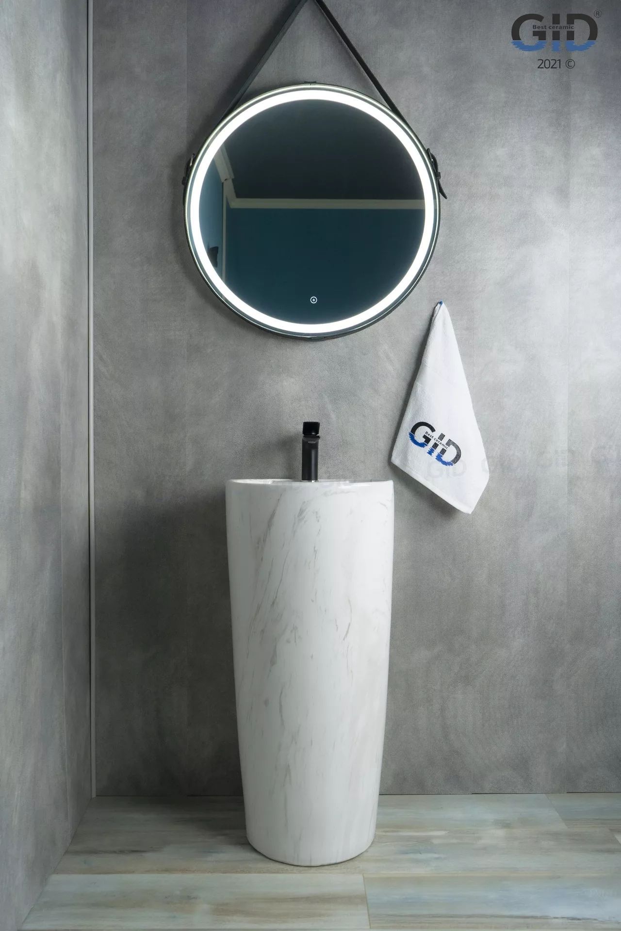 Умывальник Gid NB131WGS 40x40, 81115