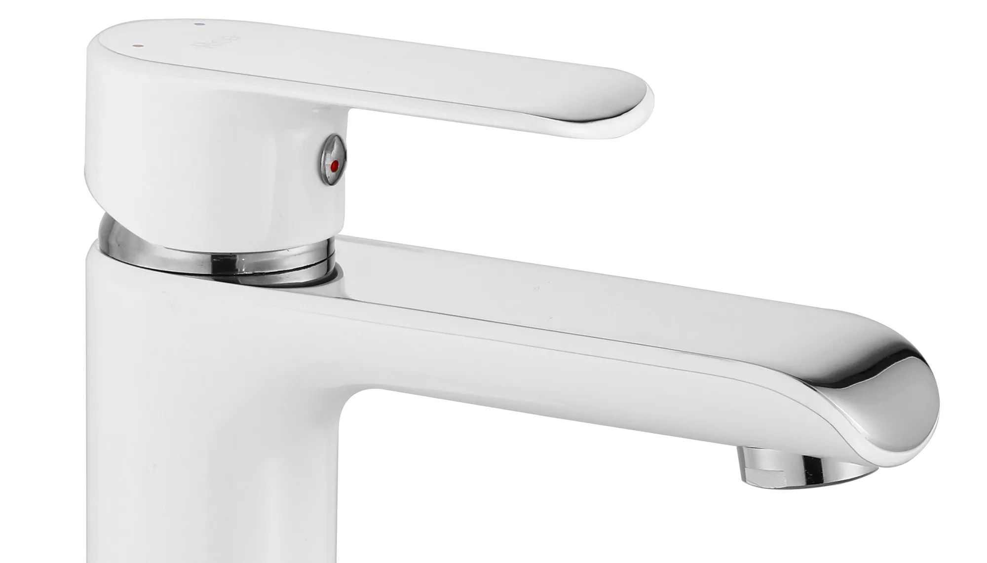 Смеситель для умывальника Rea Bloom White/Chrome, REA-B9915