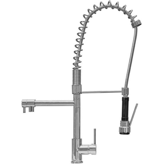 Смеситель для кухни с гибким шлангом Ahti Kemi, KM813020
