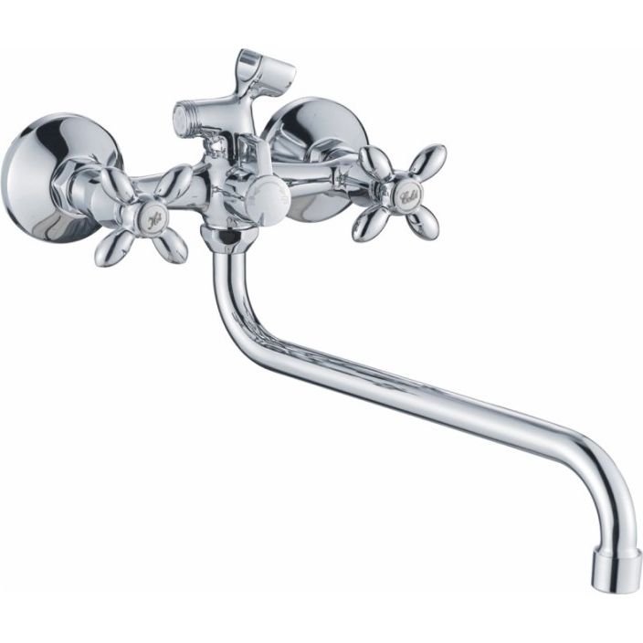 Смеситель для ванны с длинным изливом Haiba HB2227-2