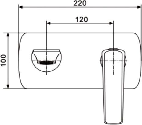 Смеситель для раковины Rose, R1341