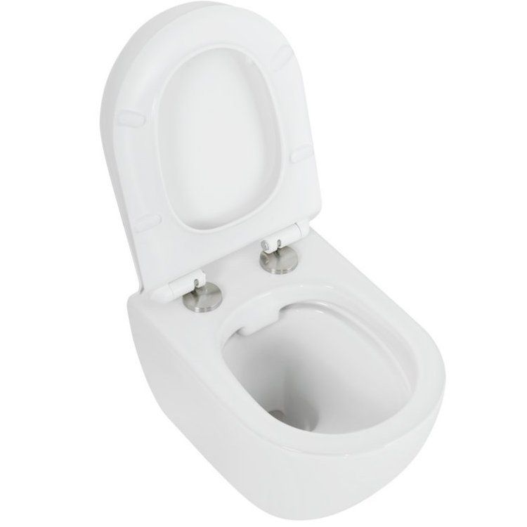 Унитаз подвесной безободковый Cezares Stylus, CZR-513-TH-R