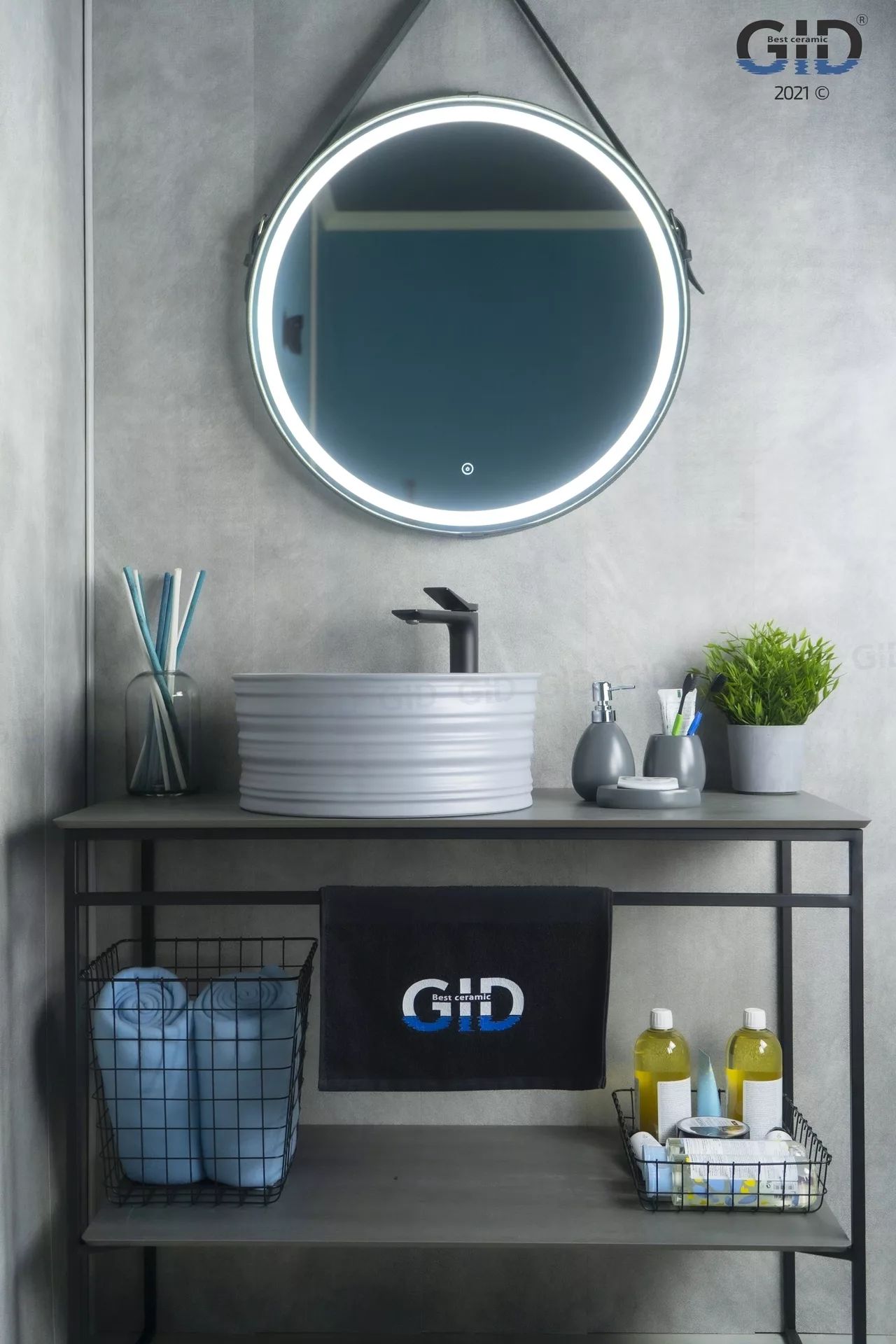 Умывальник Gid GM969 41x41, 53335