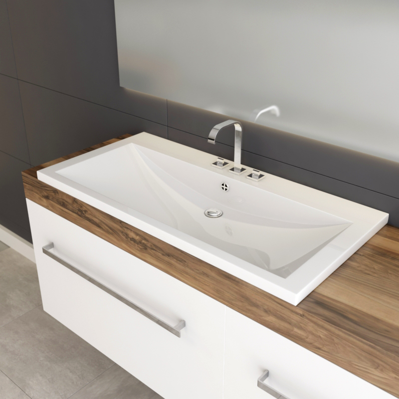 Раковина Andrea 1000, 100x48