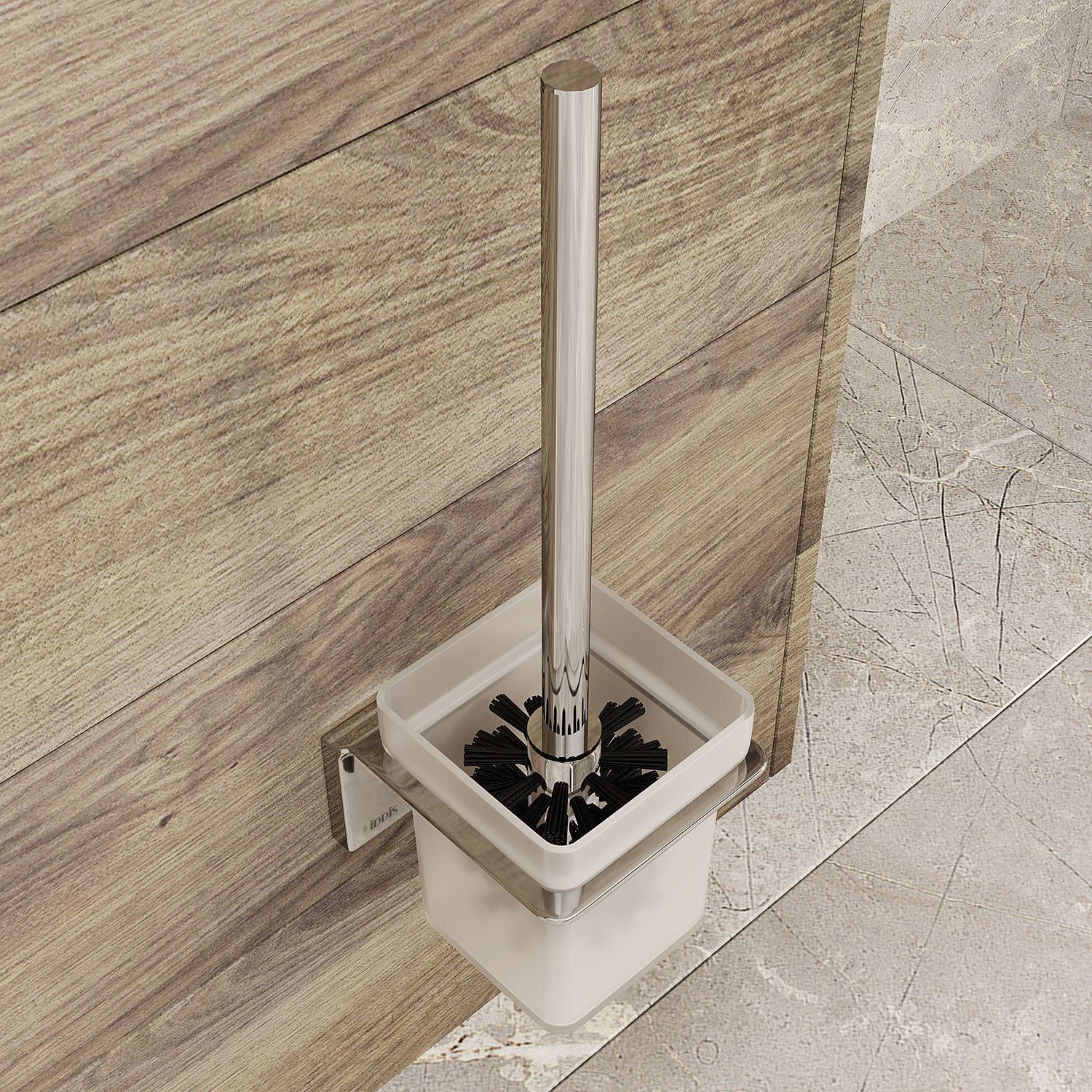 Ерш, матовое стекло, сплав металлов хром, Iddis Slide, SLISCG0i47