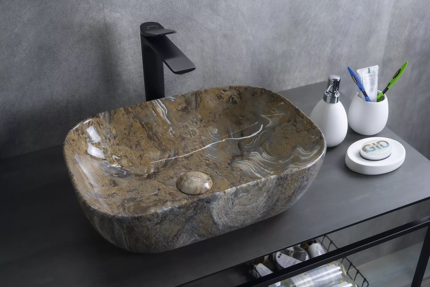 Умывальник Gid MNC333T 46x32.5, 54474