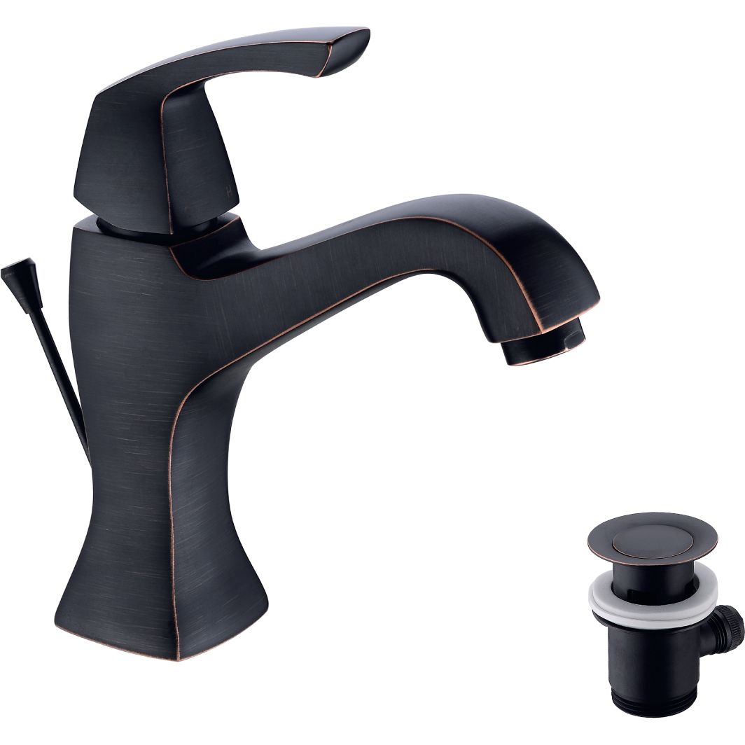 Смеситель для умывальника монолитный Lemark Nubira, LM6206ORB