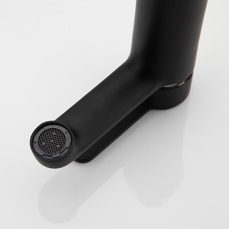 Смеситель для раковины черный/хром Frap F1042