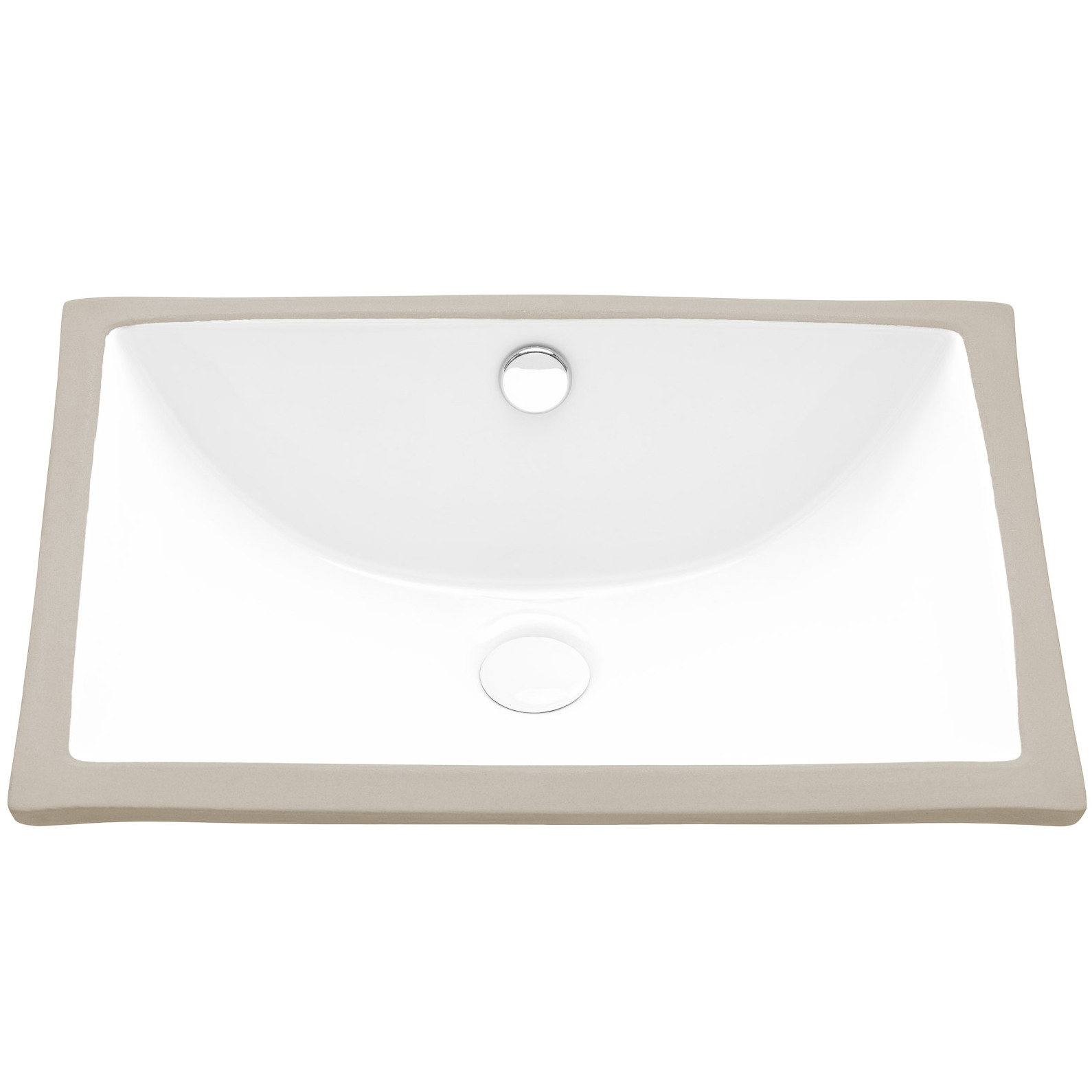 Врезной умывальник Uptrend Tremo 46x34, TR4070