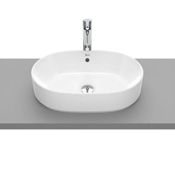 Умывальник накладной Roca The Gap Round 55x39, A3270Y1000
