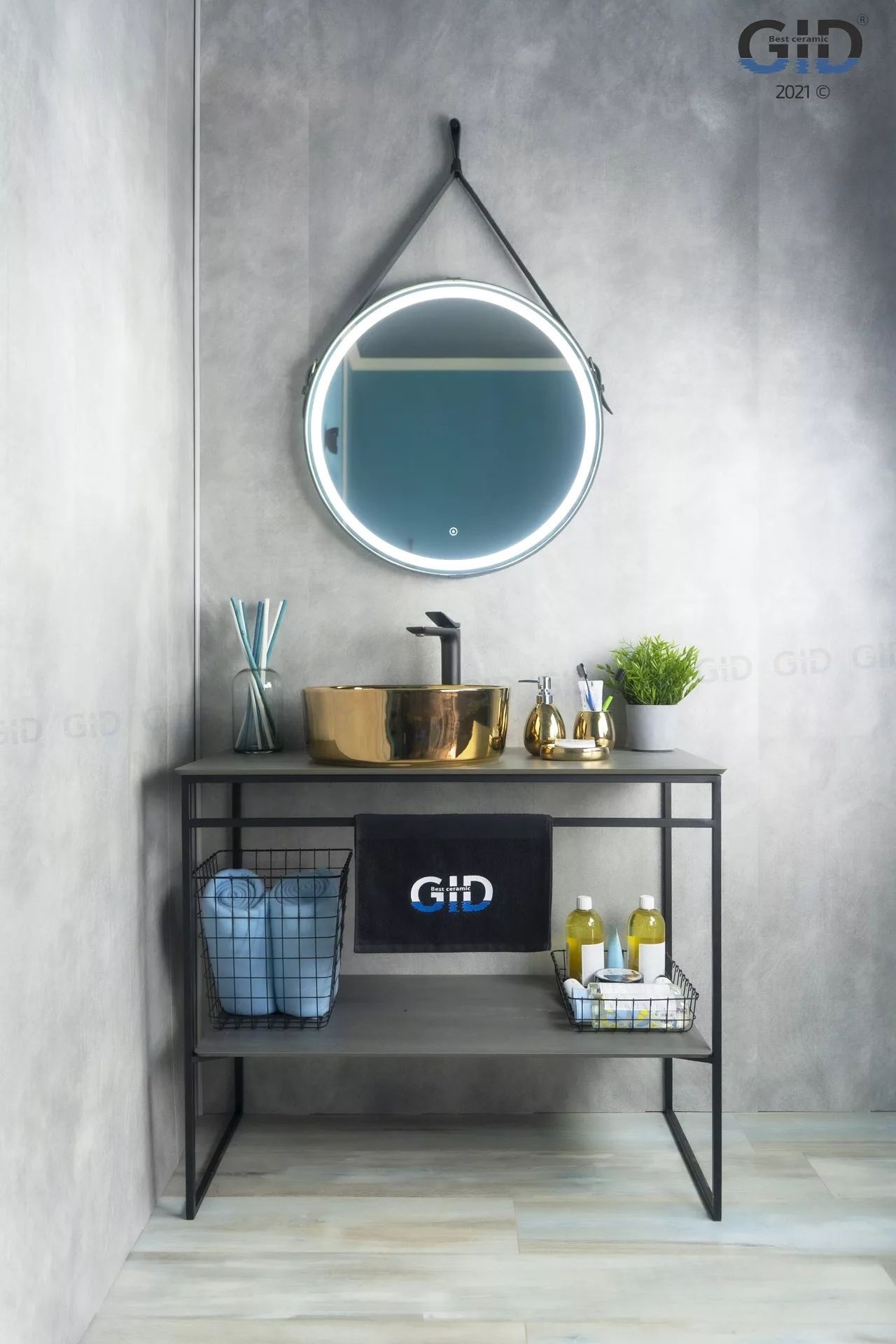 Умывальник Gid D1342H015 40x40, 53331