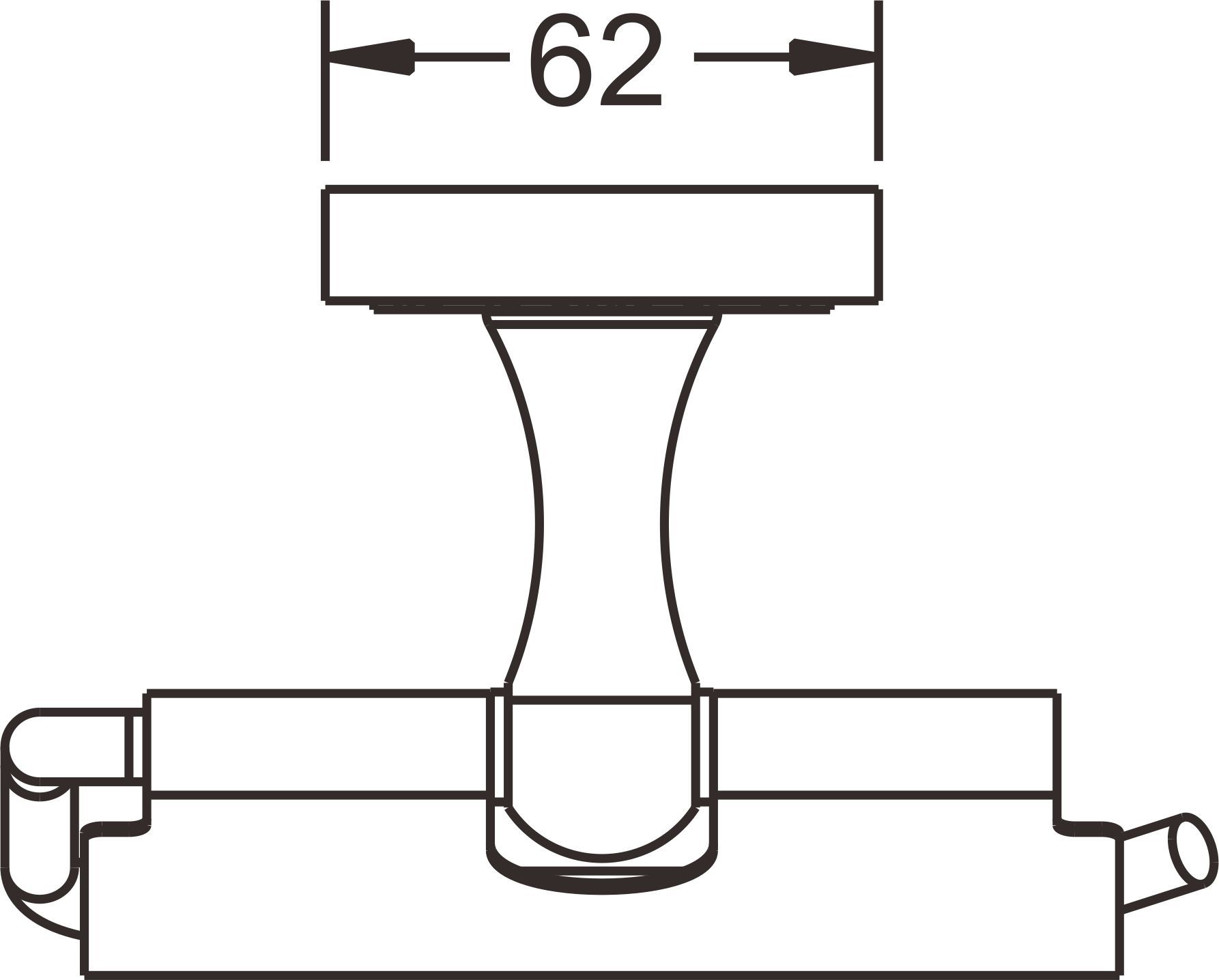 Держатель туалетной бумаги Rose, RG1005Q