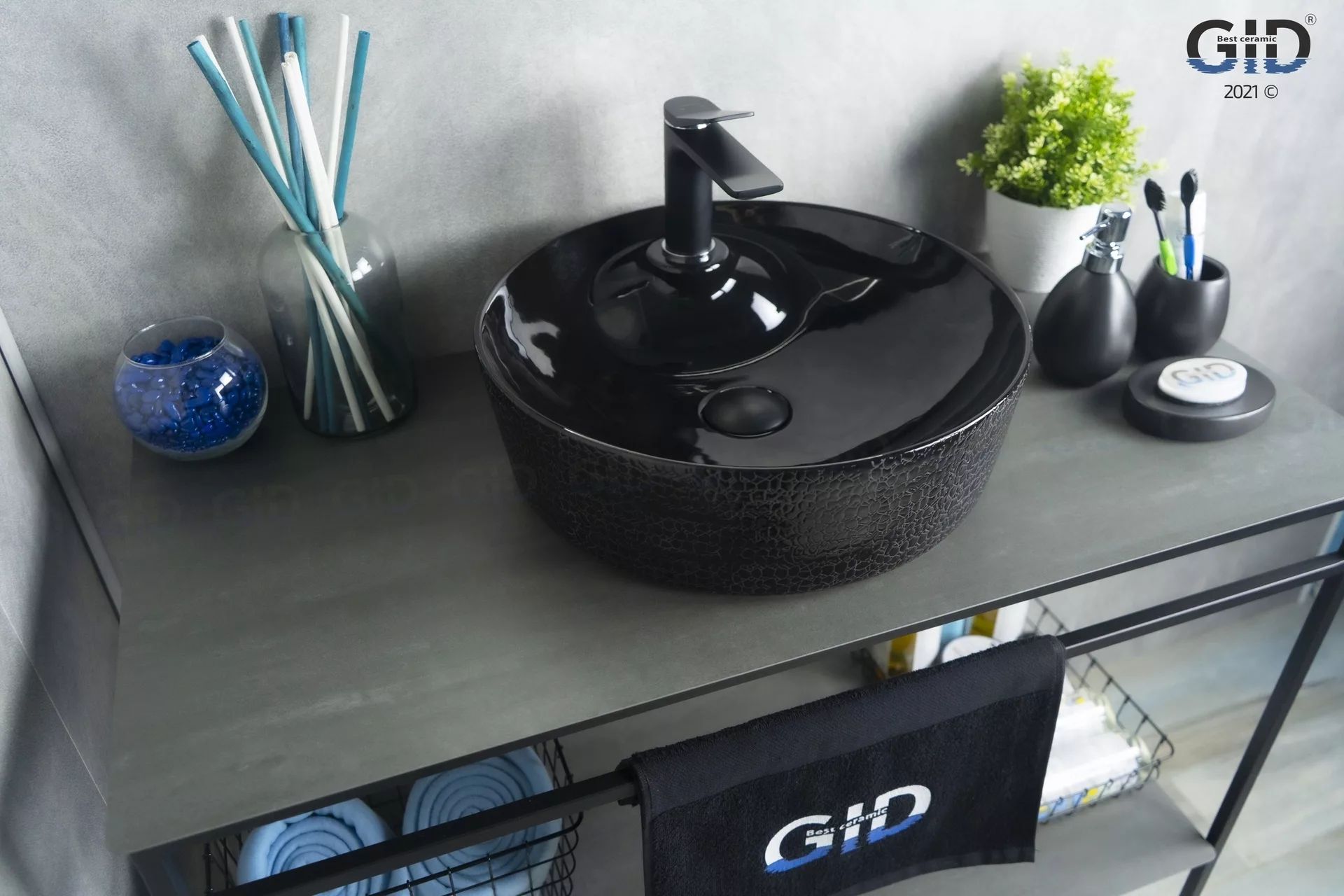 Умывальник Gid D1306H004 44x44, 53313