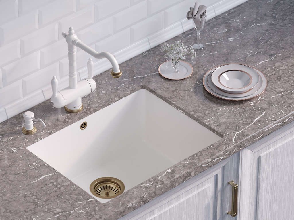 Кухонная мойка Omoikiri Bosen 54-U-WH, 4993164