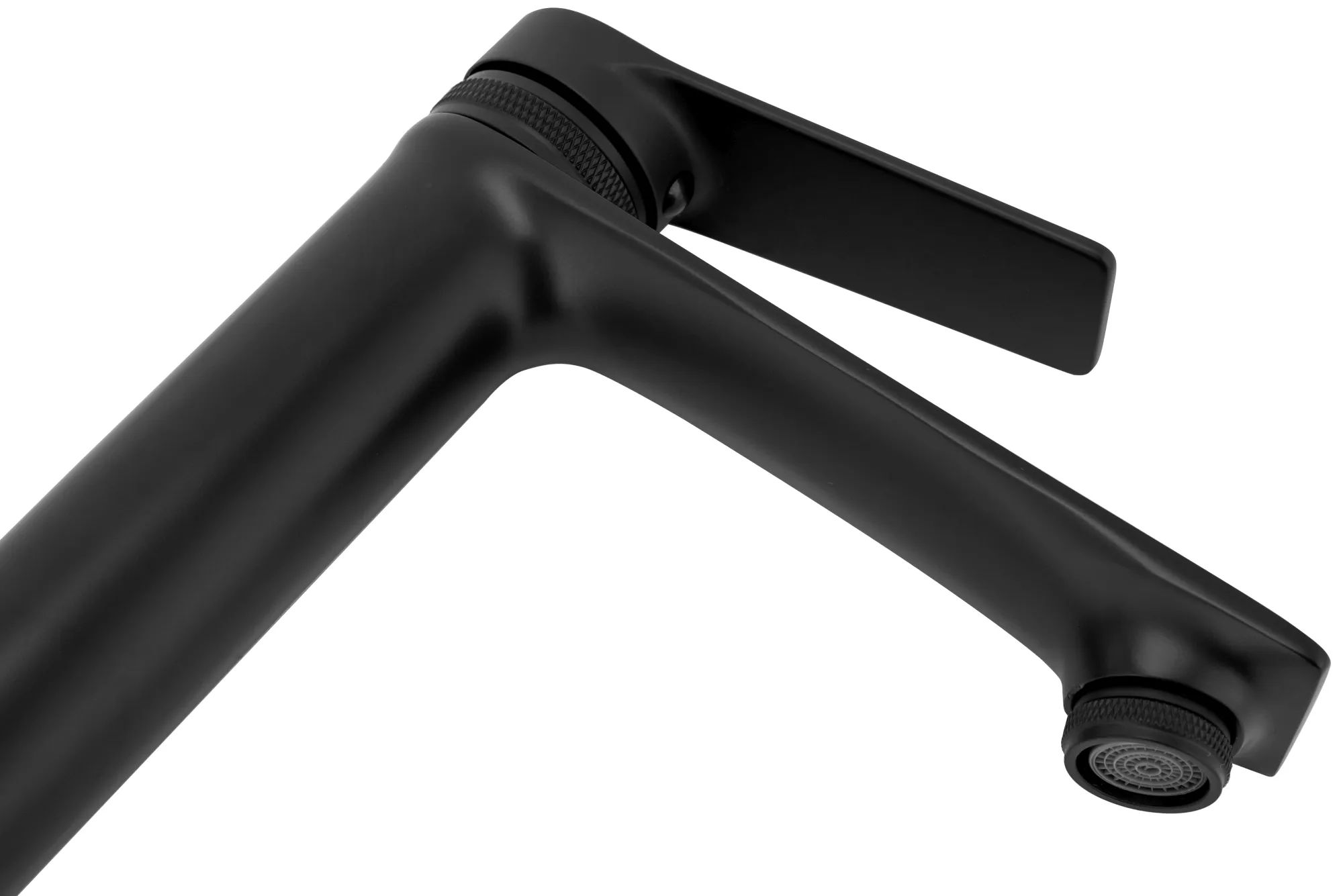 Смеситель для умывальника высокий Rea Viral Black, REA-B2029