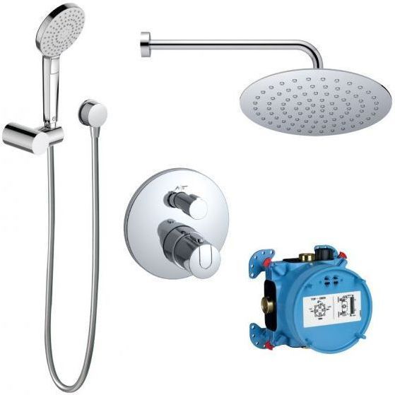 Комплект для душа с термостатом Ideal Standard Ceratherm 100 6 в 1 для скрытого монтажа, BD006XC