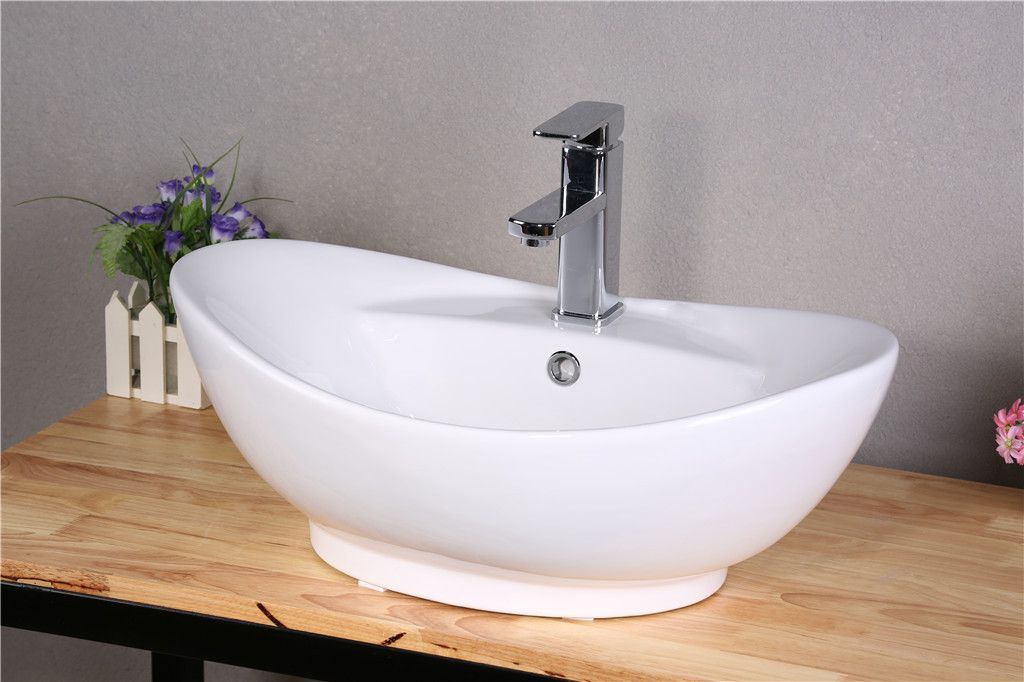 Раковина для ванной Ceramalux 59x39, 9018