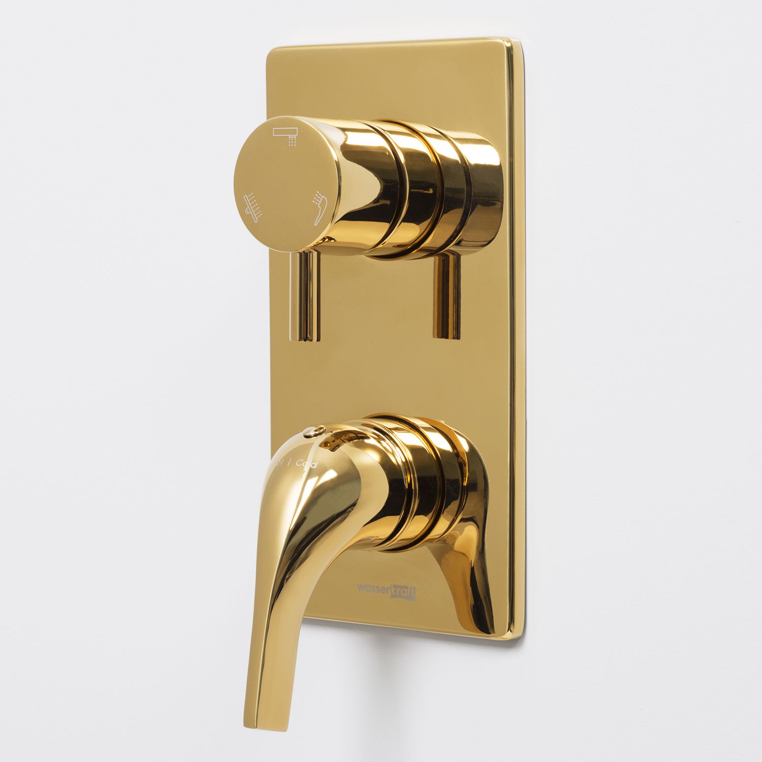 Смеситель для ванны и душа WasserKRAFT Sauer, 7171