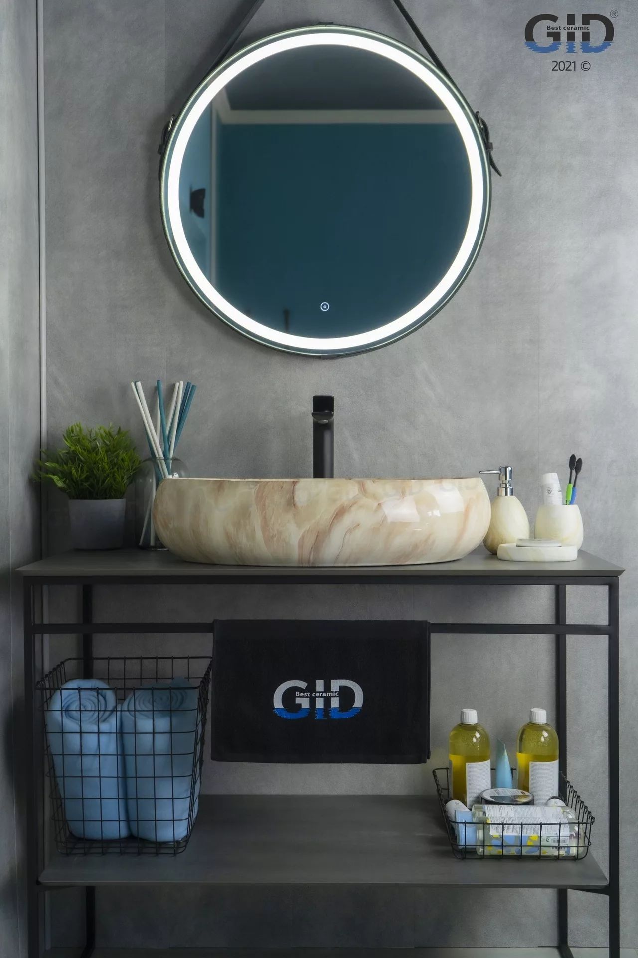 Умывальник Gid MNC162 60x41, 54404