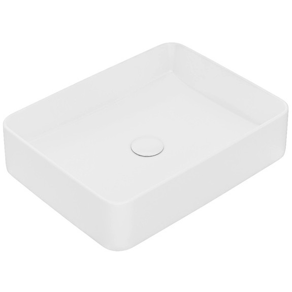 Умывальник накладной, белый глянцевый, Iddis Slide 47x36, SLIWS02i27
