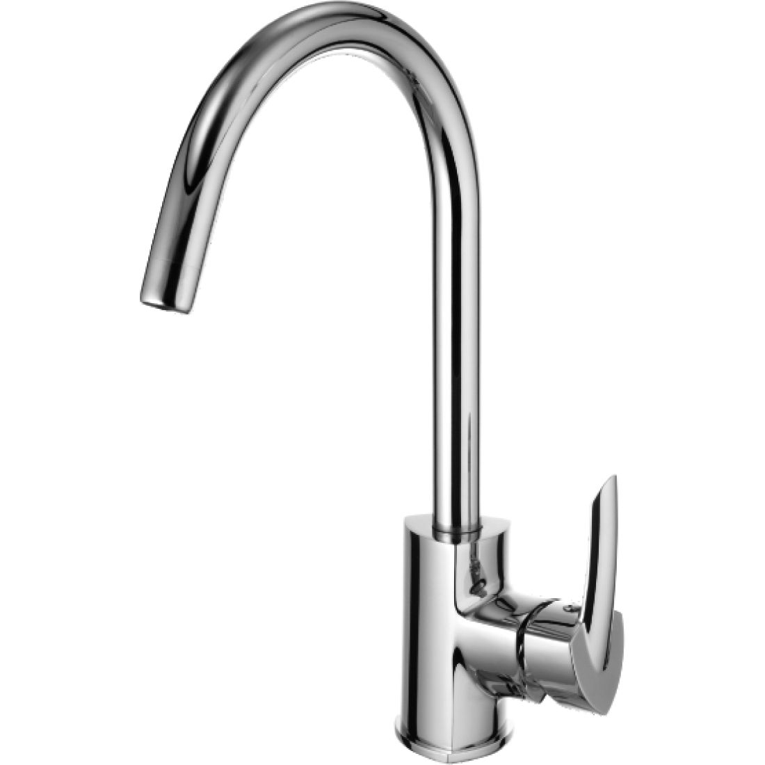 Смеситель для кухни с высоким поворотным изливом Lemark Mars, LM3505C