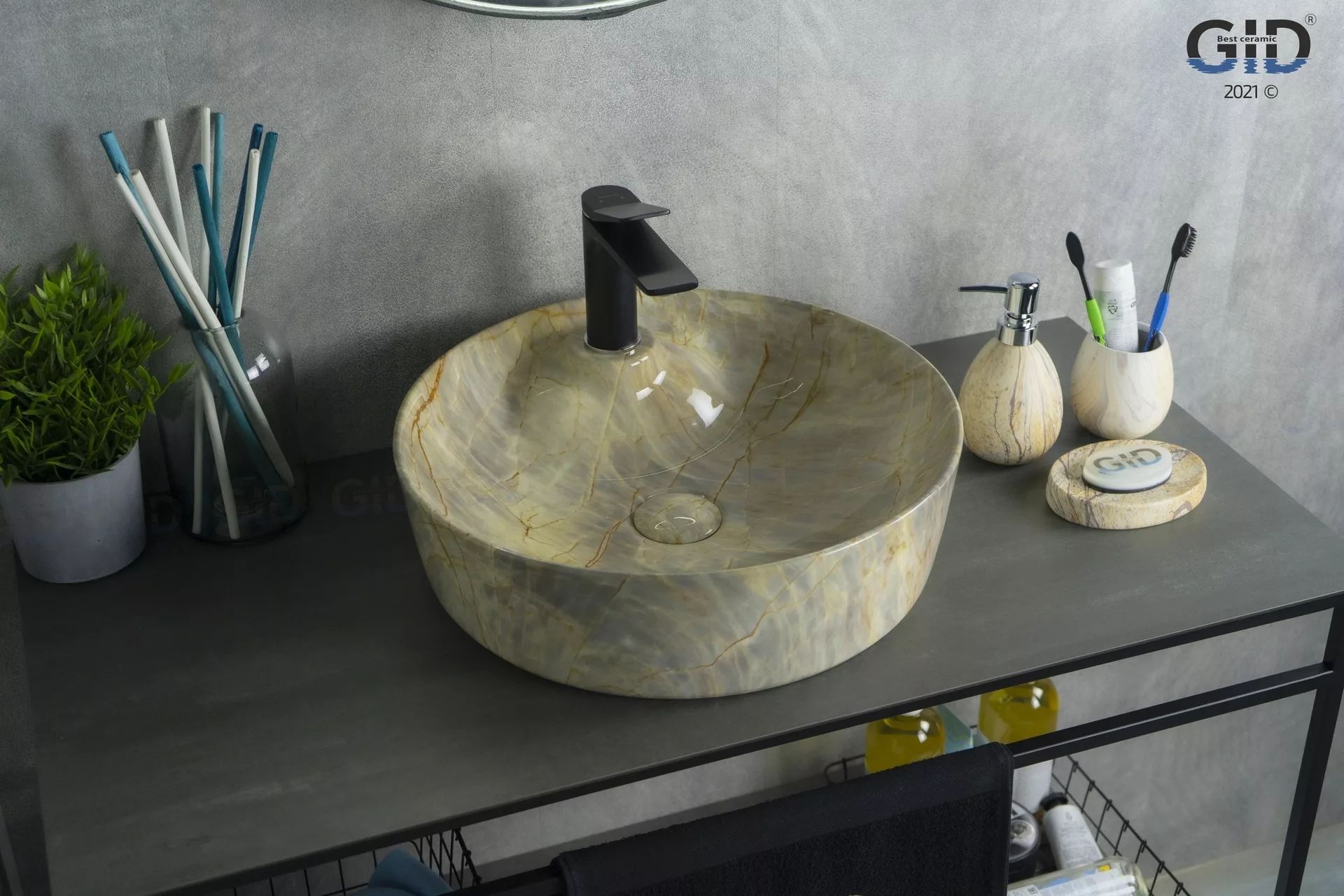 Умывальник Gid MNC534 44x44, 54443